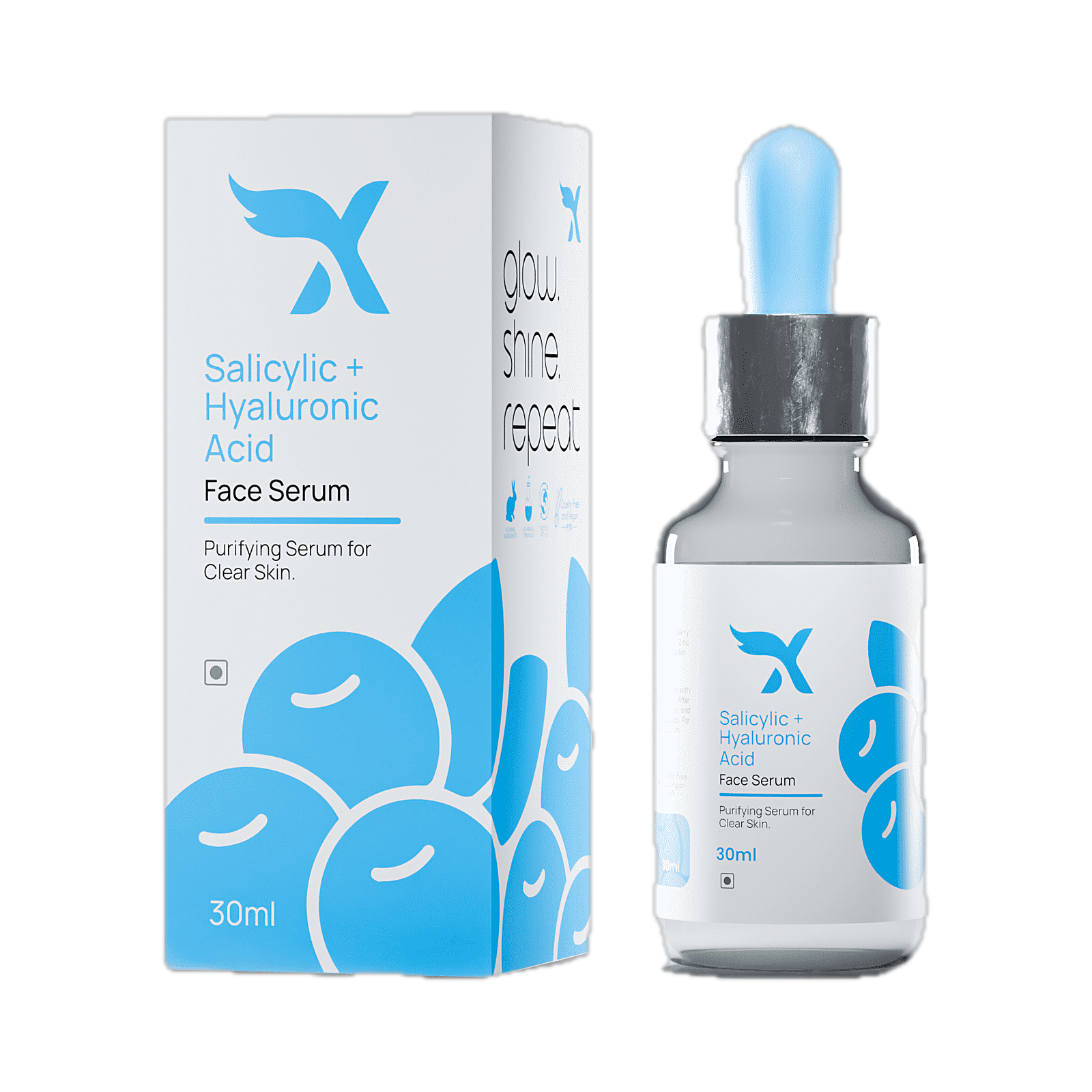 2% Salicylic + Hyaluronic Acid Face Serum
